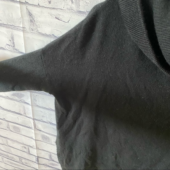 Evereve Sweaters Evereve Braeve Black Cowl Dolman Sweater Poshmark